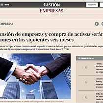 Expansin de empresas y compra de activos sern opciones en los siguientes seis meses